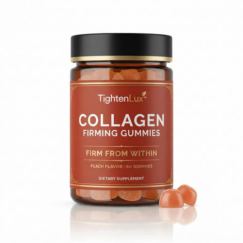 TightenLux™ Collagen Firming Gummies – Firm From Within | Peach Flavor, 60 Gummies